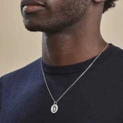 Histoire d'Or Pendentif Elio D Argent Blanc