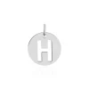 Histoire d'Or Pendentif Elio H Argent Blanc Outlet
