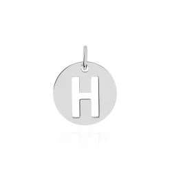 Histoire d'Or Pendentif Elio H Argent Blanc Outlet