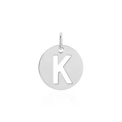 Histoire d'Or Pendentif Elio K Argent Blanc Outlet