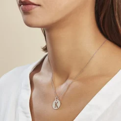 Histoire d'Or Pendentif Elio K Argent Blanc Outlet