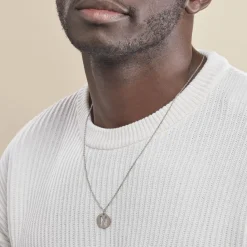 Histoire d'Or Pendentif Elio N Argent Blanc Hot