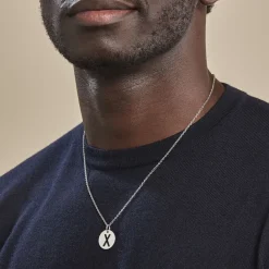 Histoire d'Or Pendentif Elio X Argent Blanc Sale