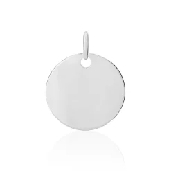 Histoire d'Or Pendentif Elisandre Argent Blanc