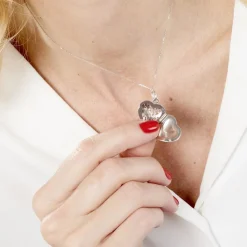 Histoire d'Or Pendentif Ellya Argent Blanc