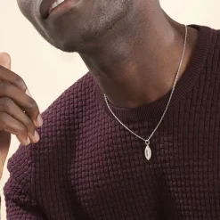 Histoire d'Or Pendentif Elrick Argent Blanc Clearance