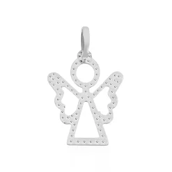 Histoire d'Or Pendentif Estrellita Ange Or Blanc