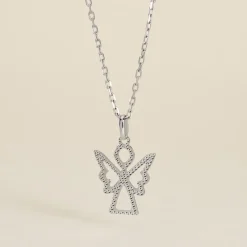 Histoire d'Or Pendentif Estrellita Ange Or Blanc