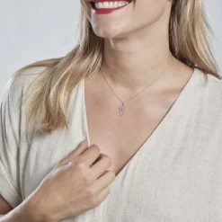 Histoire d'Or Pendentif Estrellita Ange Or Blanc