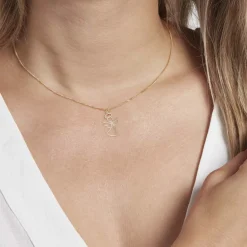 Histoire d'Or Pendentif Estrellita Ange Aureole Or Jaune Online