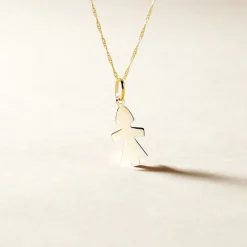 Histoire d'Or Pendentif Estrellita Fille Or Jaune Sale