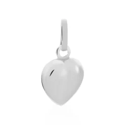 Histoire d'Or Pendentif Eudocie Coeur Lisse Or Blanc Hot