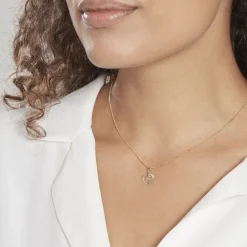 Histoire d'Or Pendentif Eudocie Coeur Lettre Or Jaune Best