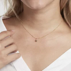 Histoire d'Or Pendentif Eudocie Coeur Lisse Or Jaune Hot