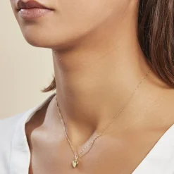 Histoire d'Or Pendentif Eudocie Coeur Lisse Or Jaune Hot