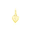 Histoire d'Or Pendentif Eudocie Coeur Mat Et Brillant Or Jaune Hot