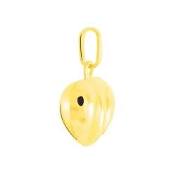 Histoire d'Or Pendentif Eudocie Coeur Stri Or Jaune Hot
