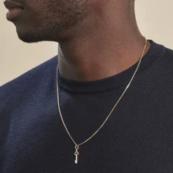 Histoire d'Or Pendentif Fatilia Clef Coeur Or Jaune Discount