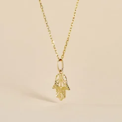 Histoire d'Or Pendentif Fatima or jaune Discount