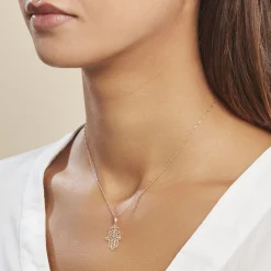 Histoire d'Or Pendentif Fatima Or Jaune Hot