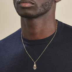 Histoire d'Or Pendentif Fatima Or Jaune Oxyde De Zirconium Discount