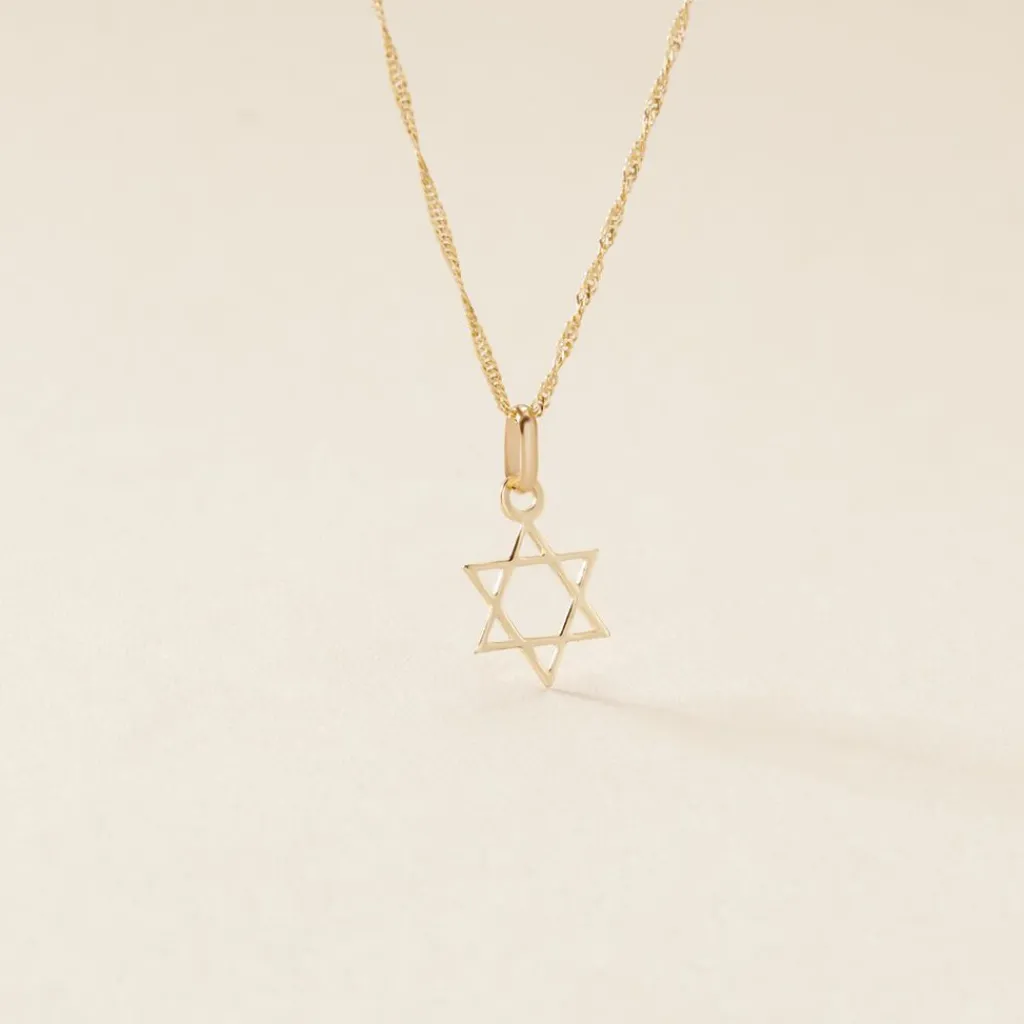 Histoire d'Or Pendentif Faye Or Jaune New