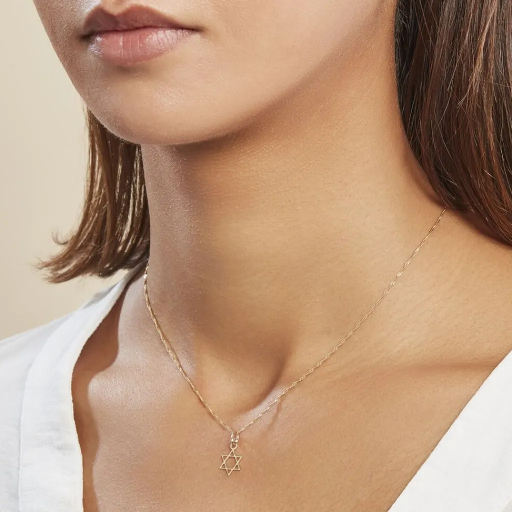 Histoire d'Or Pendentif Faye Or Jaune New