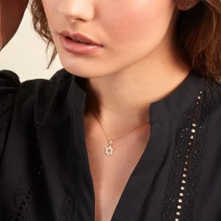 Histoire d'Or Pendentif Faye Or Jaune Oxyde De Zirconium Best