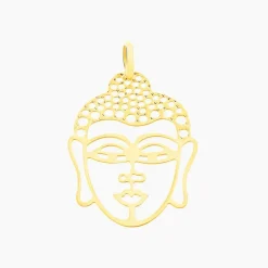 Histoire d'Or Pendentif Fazzia Bouddha Or Jaune