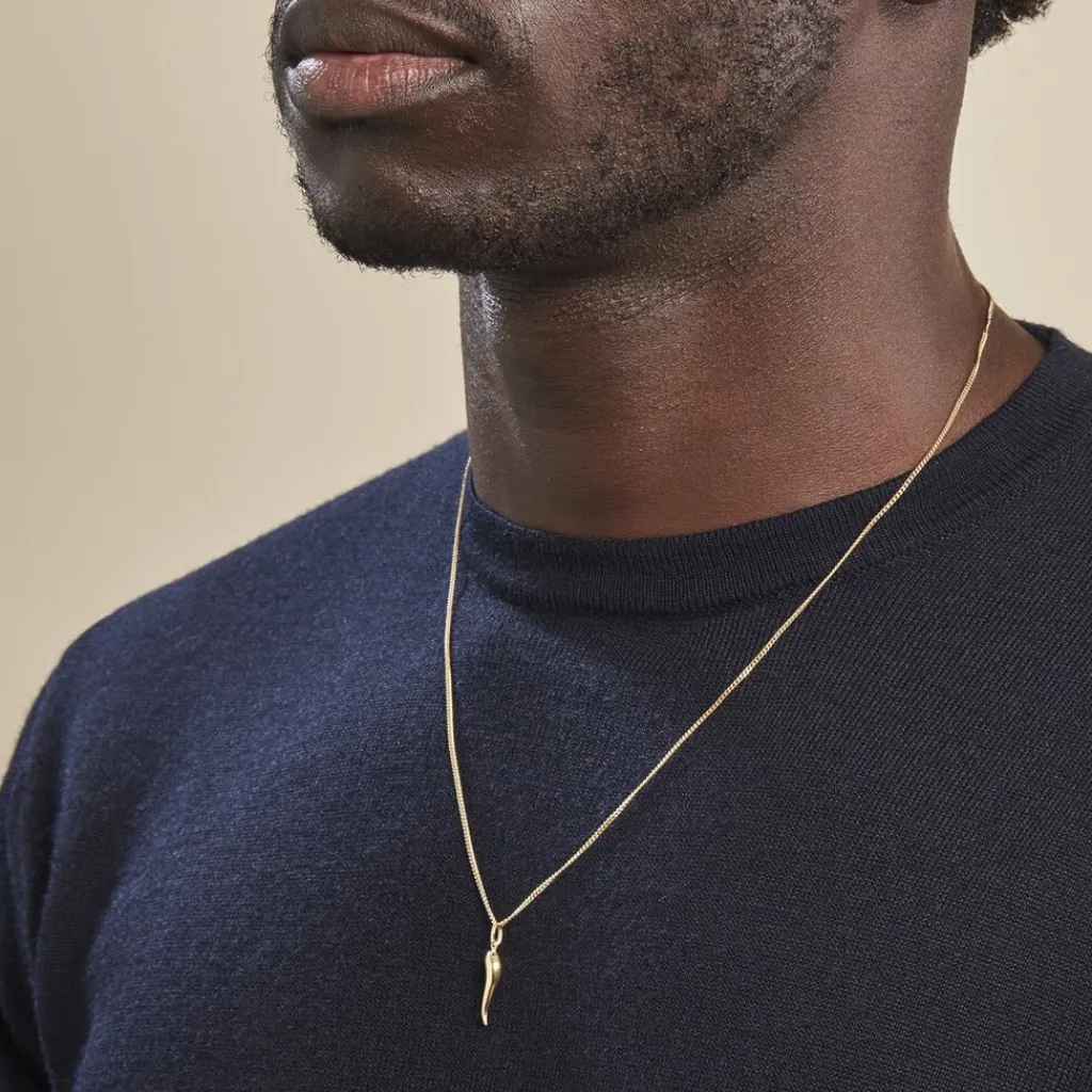 Histoire d'Or Pendentif Felicette Corne Abondance Or Jaune New