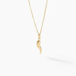 Histoire d'Or Pendentif Felicette Corne Abondance Or Jaune Online