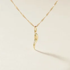 Histoire d'Or Pendentif Felicette Corne Abondance Or Jaune Online