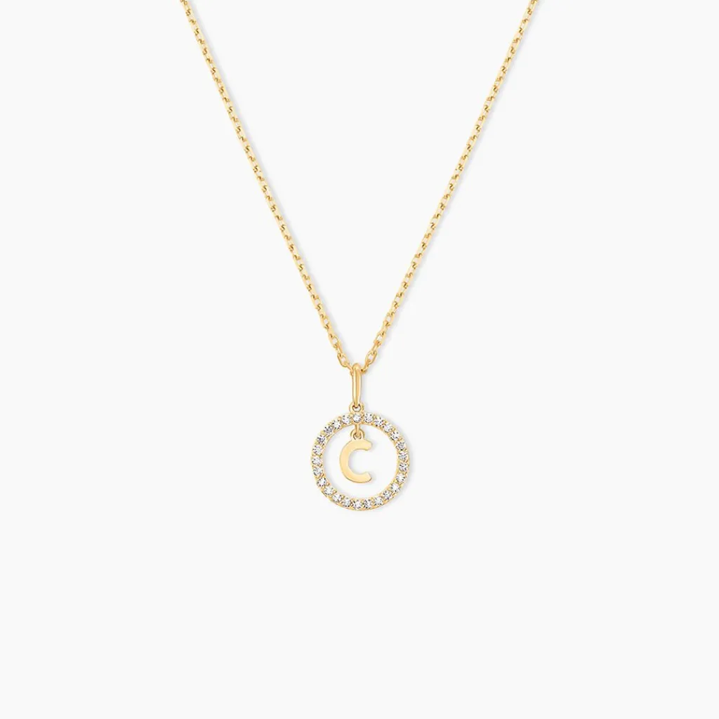 Histoire d'Or Pendentif Gabe Or Jaune Oxyde De Zirconium Sale