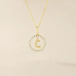 Histoire d'Or Pendentif Gabe Or Jaune Oxyde De Zirconium Sale