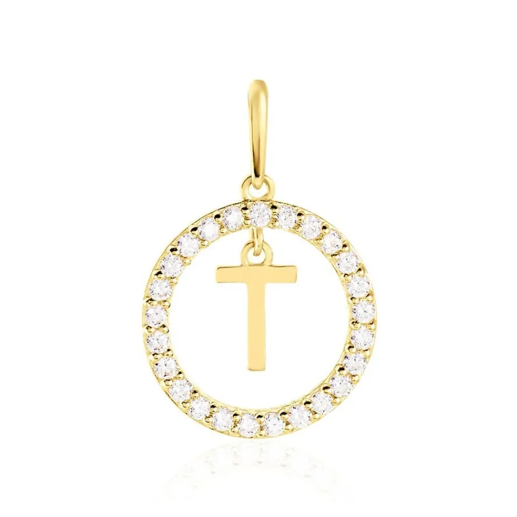 Histoire d'Or Pendentif Gabe Or Jaune Oxyde De Zirconium Hot