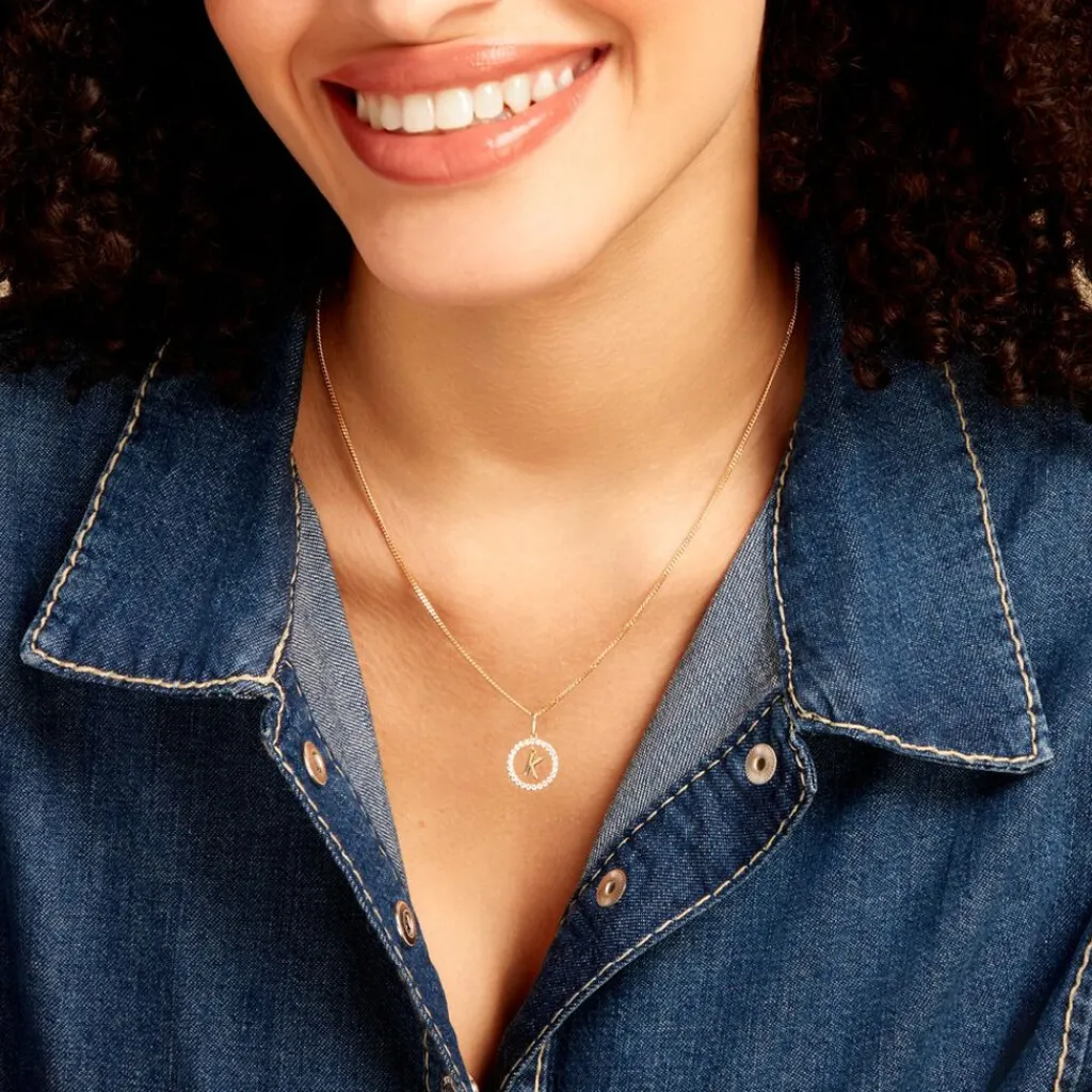 Histoire d'Or Pendentif Gabe Or Jaune Oxyde De Zirconium