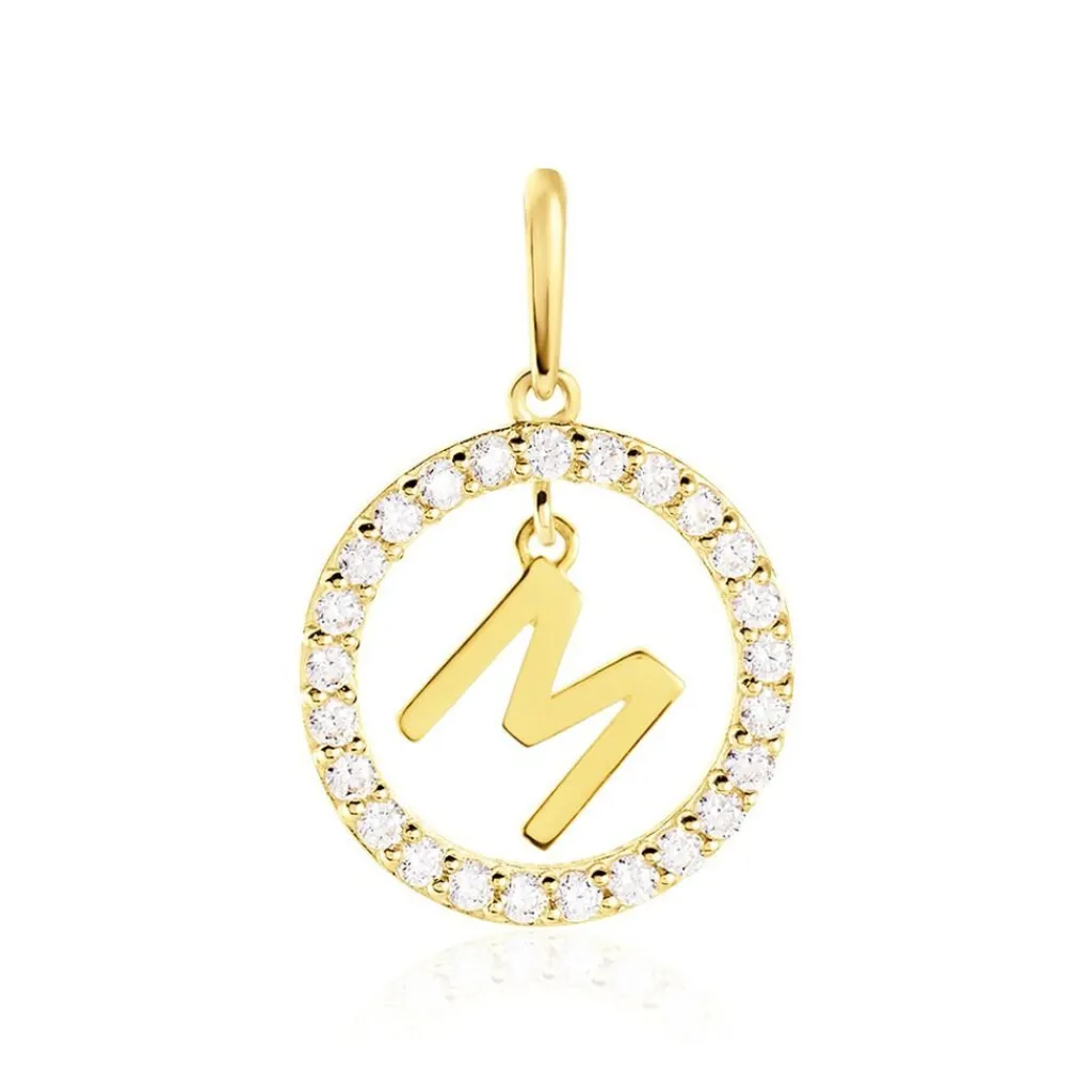 Histoire d'Or Pendentif Gabe Or Jaune Oxyde De Zirconium Sale