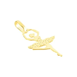 Histoire d'Or Pendentif Gabinia Danceuse Or Jaune New