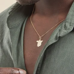 Histoire d'Or Pendentif Gaietana Espagne Or Jaune