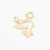 Histoire d'Or Pendentif Guecha Colombe Et Coeur Or Jaune Outlet