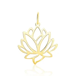 Histoire d'Or Pendentif Hadaya Lotus Or Jaune