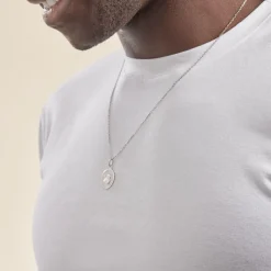 Histoire d'Or Pendentif Hannae Or Blanc Hot