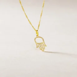 Histoire d'Or Pendentif Hectorienne Fatim Or Jaune Clearance