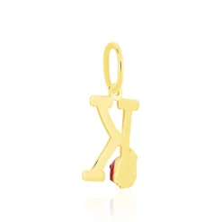 Histoire d'Or Pendentif Helidie Coccinelle Lettre Or Jaune Discount