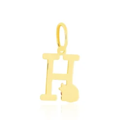 Histoire d'Or Pendentif Helidie Coccinelle Lettre Or Jaune Discount