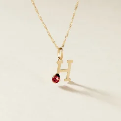 Histoire d'Or Pendentif Helidie Coccinelle Lettre Or Jaune Discount