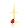 Histoire d'Or Pendentif Helidie Coccinelle Lettre Or Jaune Outlet