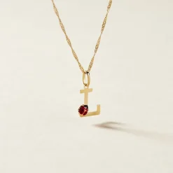 Histoire d'Or Pendentif Helidie Coccinelle Lettre Or Jaune Discount