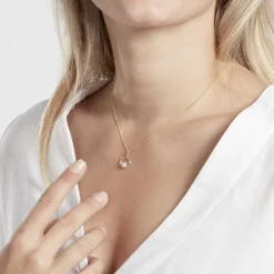 Histoire d'Or Pendentif Imelie Or Jaune Perle De Culture Outlet