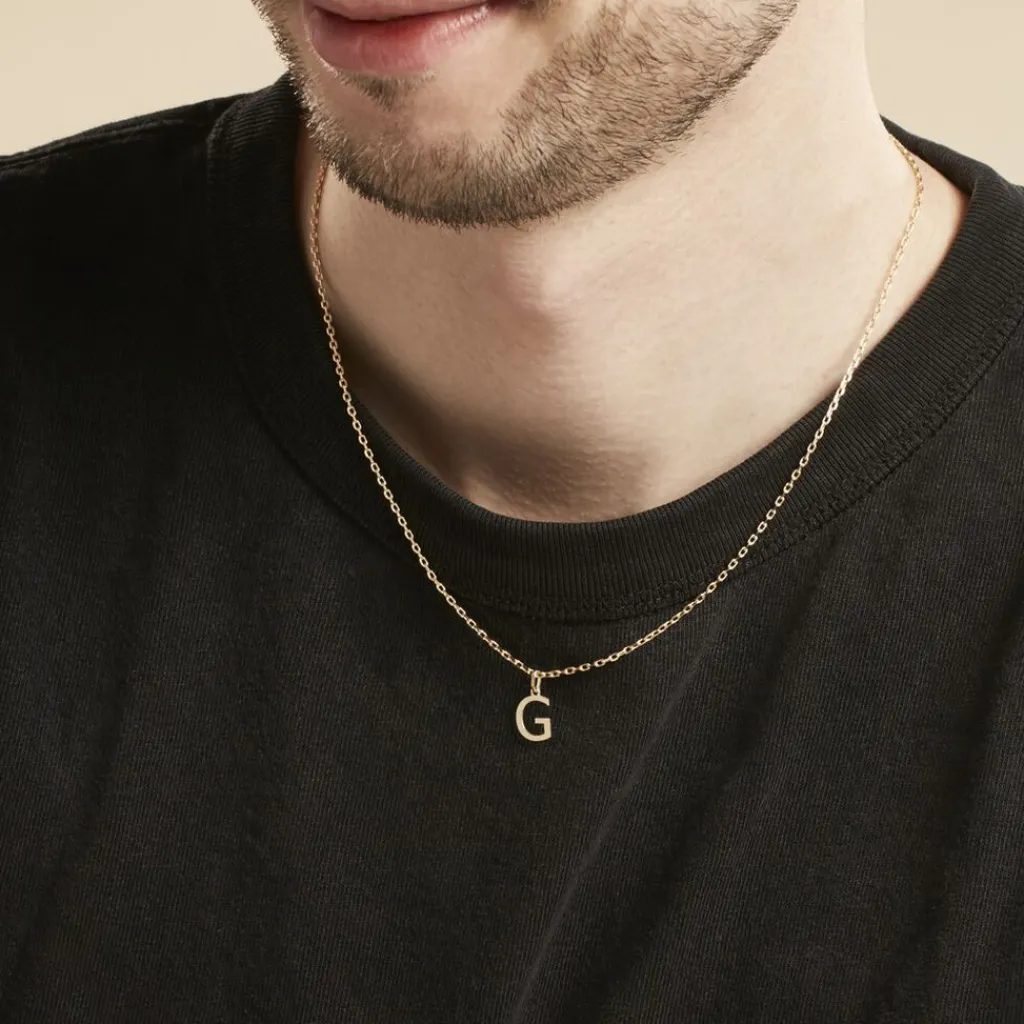 Histoire d'Or Pendentif Ionia Lettre or jaune Outlet